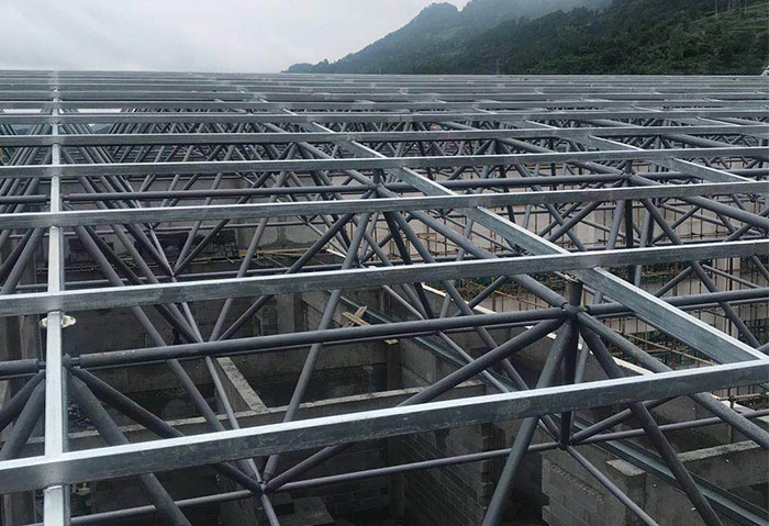 顺义学校艺体楼网架